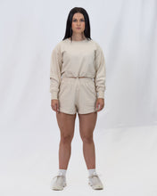 Load image into Gallery viewer, Bloom Long Sleeve Crop - Soft lemon